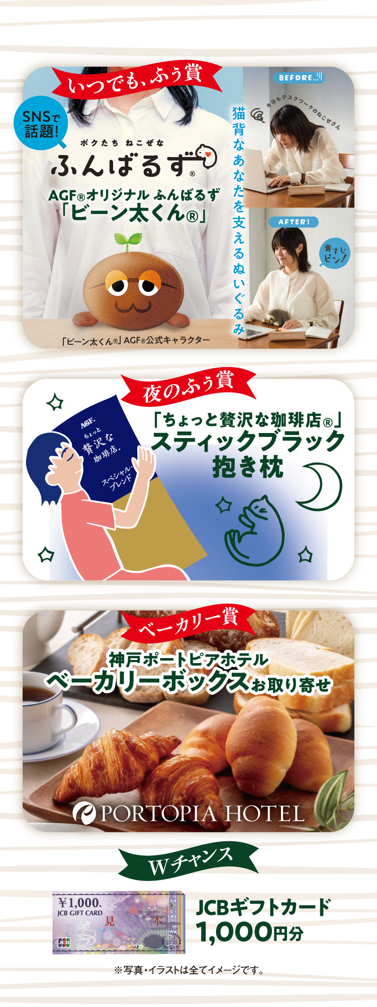 キャンペーン賞品