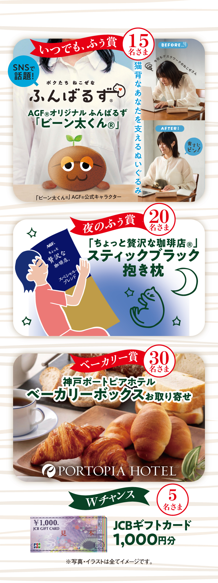 キャンペーン賞品