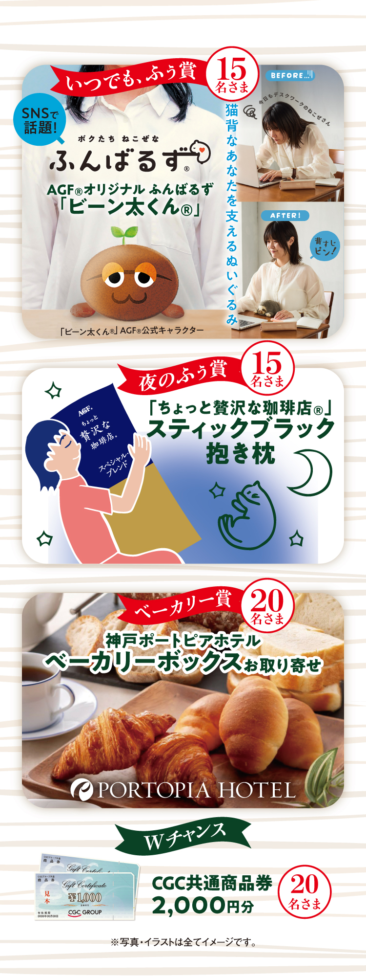 キャンペーン賞品