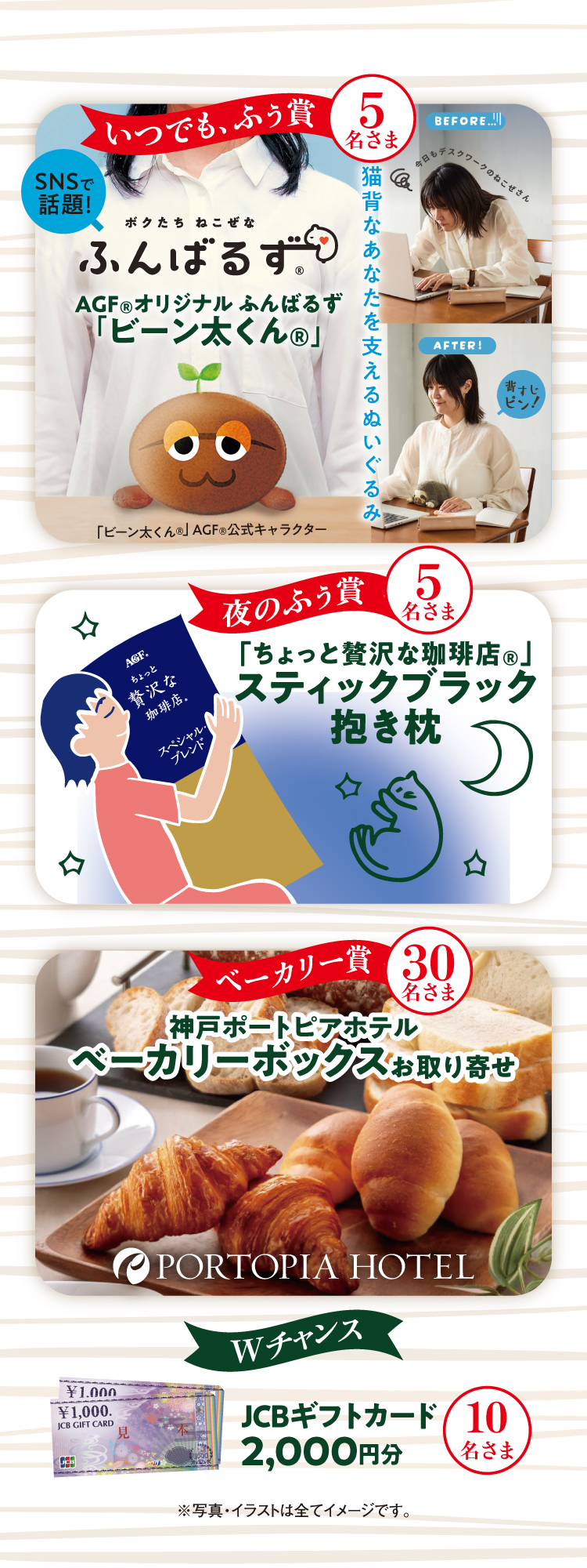 キャンペーン賞品