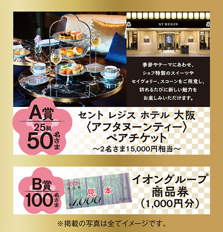 キャンペーン賞品